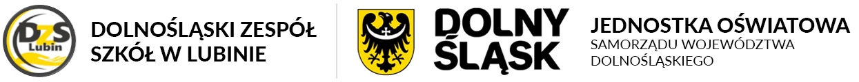 Logotyp DZS w Lubinie